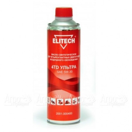 Масло моторное Elitech 2001.000400 SAE 5W-30 0.6 л для 4-х тактных двигателей в Йошкар-Оле