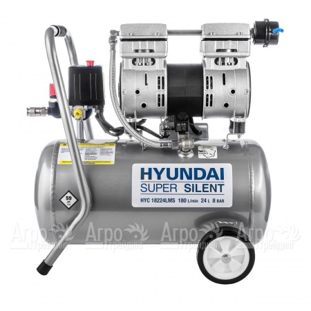 Компрессор поршневой безмасляный Hyundai HYC 18224LMS в Йошкар-Оле