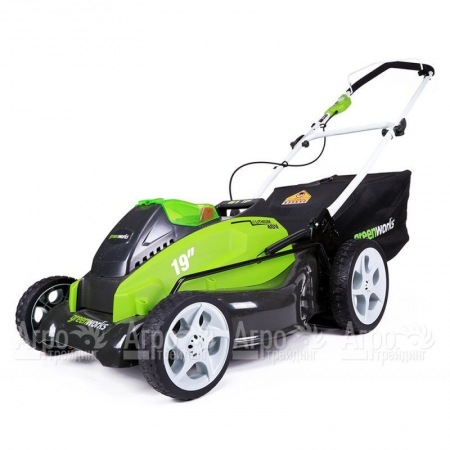 Газонокосилка аккумуляторная GreenWorks G-Max G40LM45 40V 45 см (без батареи и зарядного устройства) в Йошкар-Оле