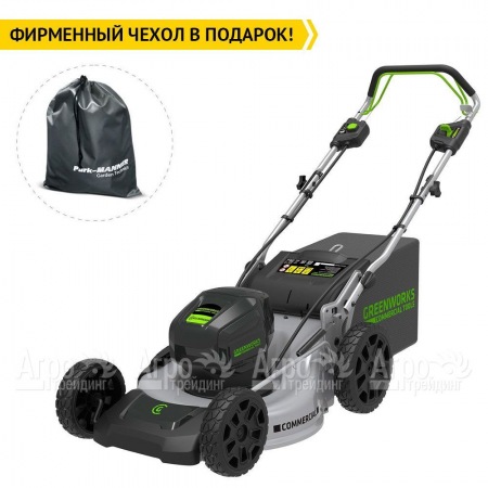 Газонокосилка аккумуляторная GreenWorks GC82LM46SP (без батареи и зарядного устройства) в Йошкар-Оле