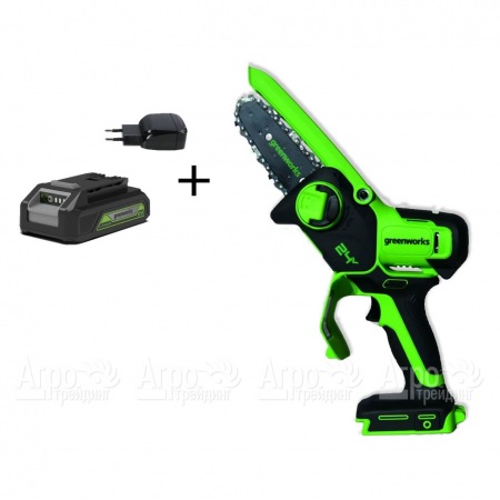 Аккумуляторная пила GreenWorks G24MCS10K2 в Йошкар-Оле