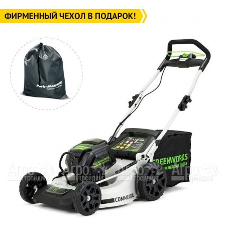 Газонокосилка аккумуляторная GreenWorks GC82LM51SP2 (без аккумулятора и зарядного устройства)  в Йошкар-Оле