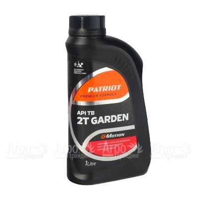 Масло минеральное Patriot G-Motion 2Т Garden API TB 1 л для 2-х тактных двигателей  в Йошкар-Оле