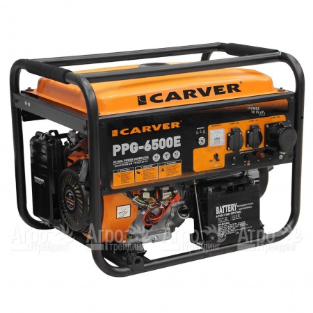 Бензогенератор Carver PPG-6500E 5 кВт в Йошкар-Оле