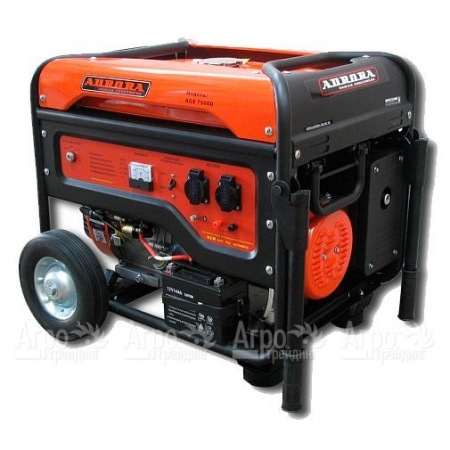Бензогенератор Aurora AGE-7500 DZN 6 кВт с блоком автоматики в Йошкар-Оле