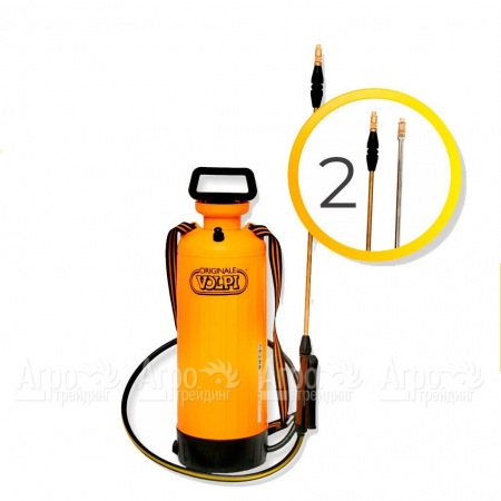 Помповый телескопический опрыскиватель Volpi Garden Telescopic 8l в Йошкар-Оле