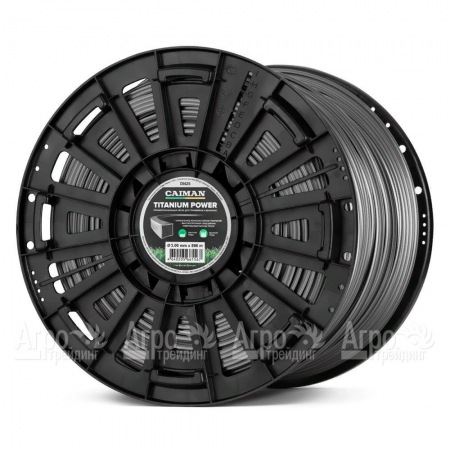 Профессиональная леска Titanium Power квадрат 3 мм 896 м для триммеров Caiman  в Йошкар-Оле