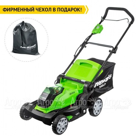 Газонокосилка аккумуляторная GreenWorks G40LM41K3  в Йошкар-Оле