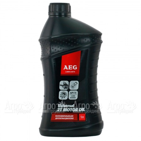 Масло минеральное Universal AEG 2T Motor Oil API TC 1 л для 2-х тактных двигателей в Йошкар-Оле