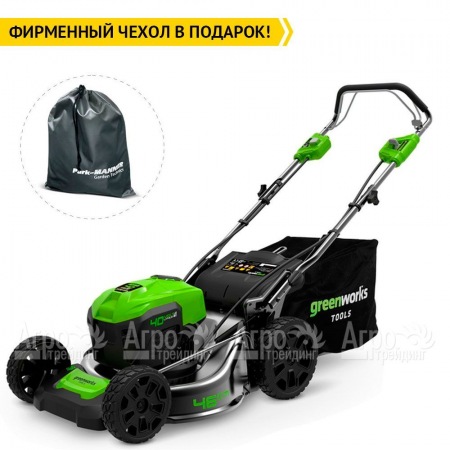 Газонокосилка аккумуляторная GreenWorks GD40LM46SPK4  в Йошкар-Оле