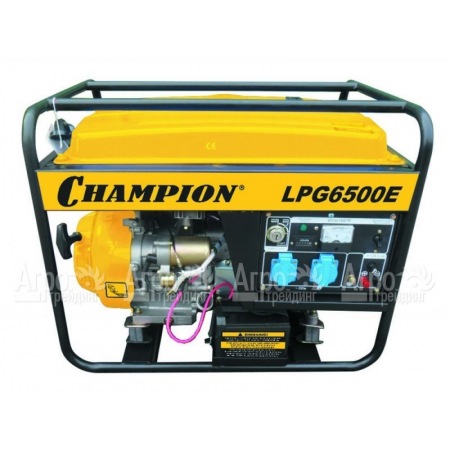 Бензин-газовый генератор Champion LPG6500E 5 кВт в Йошкар-Оле