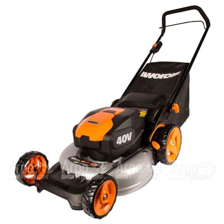 Газонокосилка аккумуляторная Worx WG751E в Йошкар-Оле