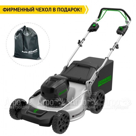 Газонокосилка аккумуляторная GreenWorks GC82LM51SPK5  в Йошкар-Оле
