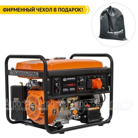 Бензогенератор Daewoo GDA 7500E-3 6 кВт в Йошкар-Оле