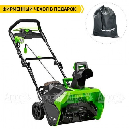 Снегоуборщик аккумуляторный GreenWorks GD40STK5 5 Ач  в Йошкар-Оле