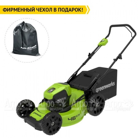 Газонокосилка аккумуляторная GreenWorks GD40LM46HP 6 Ач в Йошкар-Оле