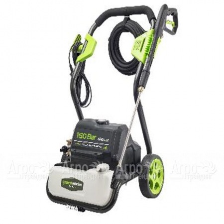 Мойка высокого давления GreenWorks GPWG8 160 бар  в Йошкар-Оле