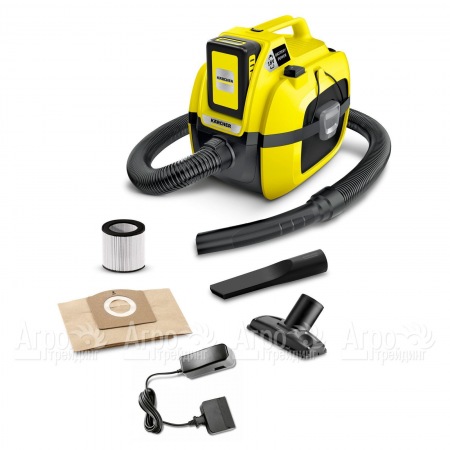 Хозяйственный пылесос Karcher WD 1 Compact Battery (без аккумулятора и зарядного устройства) в Йошкар-Оле