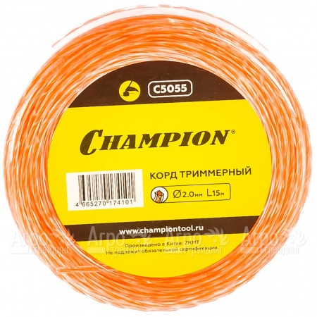 Корд триммерный Champion Square Twist Duo 2.0мм, 15м (витой квадрат) в Йошкар-Оле