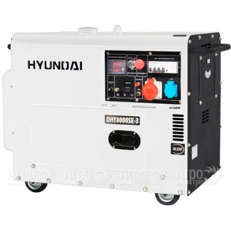 Дизельгенератор Hyundai DHY 8000SE-3 5,5 кВт  в Йошкар-Оле