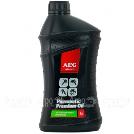Масло пневматическое минеральное AEG Pneumatic oil 1 л для компрессоров в Йошкар-Оле