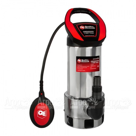 Дренажный насос Quattro Elementi Drenaggio 1100 F Inox в Йошкар-Оле