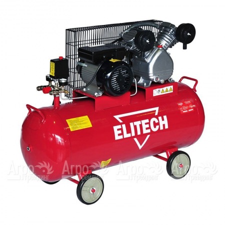 Компрессор ременной масляный Elitech КПР 100/400/2.2 в Йошкар-Оле
