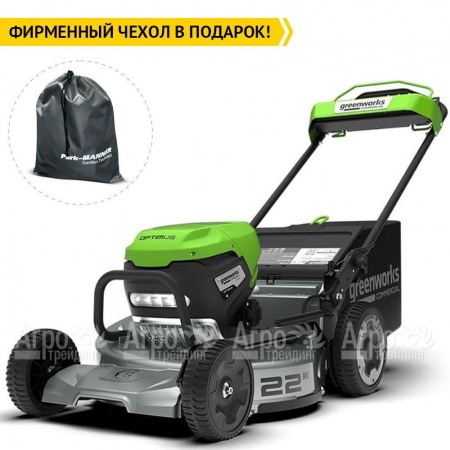 Газонокосилка аккумуляторная GreenWorks LM221S (без аккумулятора и зарядного устройства)  в Йошкар-Оле