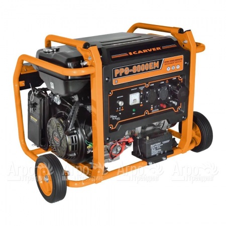 Бензогенератор Carver PPG-8000ЕM 6 кВт в Йошкар-Оле
