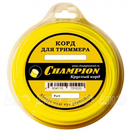 Корд триммерный Champion Round 4.0 мм х 95 м (круглый) + нож  в Йошкар-Оле