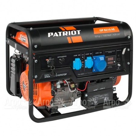 Бензогенератор Patriot GP 8210AE 7 кВт в Йошкар-Оле
