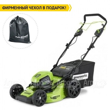 Газонокосилка аккумуляторная GreenWorks GD60LM46SPK4  в Йошкар-Оле