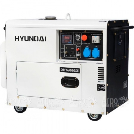 Дизельгенератор Hyundai DHY 6000SE 5 кВт в Йошкар-Оле