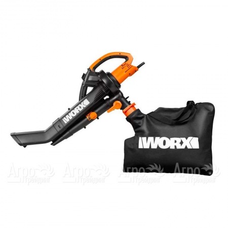 Воздуходувка-пылесос электрический Worx WG505E  в Йошкар-Оле