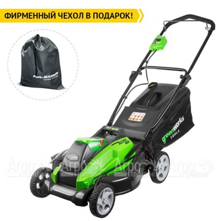 Газонокосилка аккумуляторная GreenWorks G40LM45K2  в Йошкар-Оле