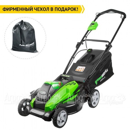 Газонокосилка аккумуляторная GreenWorks G40LM45K3  в Йошкар-Оле
