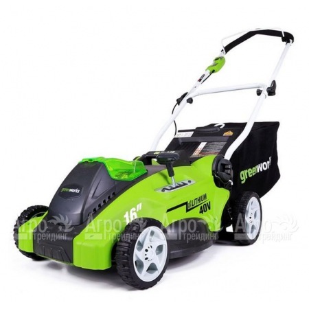 Газонокосилка аккумуляторная GreenWorks G-Max G40LM40 (без аккумулятора и зарядного устройства) в Йошкар-Оле