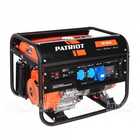 Бензогенератор Patriot GP 6510 5 кВт  в Йошкар-Оле