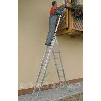 ALV-7609 ALVE Лестница универсал. 3-х секц. 3х9 ступ. в Йошкар-Оле