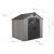 Пластиковый сарай LifeTime WoodLook 8х7.5 в Йошкар-Оле
