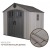 Пластиковый сарай LifeTime WoodLook 8х10 в Йошкар-Оле