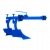 Плуг двухкорпусный регулируемый 220 для Garden Scout (Скаут) GS 81 D, GS 81 DE, GS 101 D, GS 101 DE, GS 15 DE в Йошкар-Оле