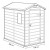 Пластиковый сарай Keter Manor 4x6 в Йошкар-Оле