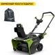 Снегоуборщик аккумуляторный GreenWorks GD82ST (без аккумулятора и зарядного устройства) в Йошкар-Оле