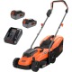 Газонокосилка аккумуляторная Black+Decker BCMW33184L2 в Йошкар-Оле