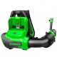 Воздуходувка аккумуляторная GreenWorks 40V 2408107 (без аккумулятора и зарядного устройства) в Йошкар-Оле