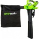 Воздуходувка аккумуляторная GreenWorks GD40BV (без аккумулятора и зарядного устройства) в Йошкар-Оле